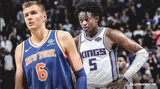 体育赛事-库里在场下挥毛巾庆祝